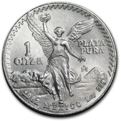 1 oz SILVER LIBERTAD 1982