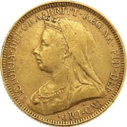 FULL GOLD SOVEREIGN 1893