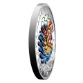 Canada Dragon Boat Festival 2017 High Relief Coloured Silver Proof Coin