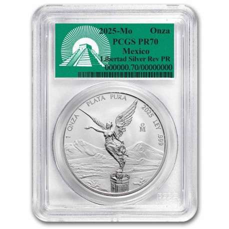 MEXICO 1 oz silver LIBERTAD 2024 REVERSE PROOF