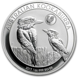 1 oz silver $1 KOOKABURRA 2017 Privy Rooster $1 bu
