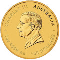 PM Lunar 3 SNAKE 1 oz GOLD 2025 BU $100 Australia