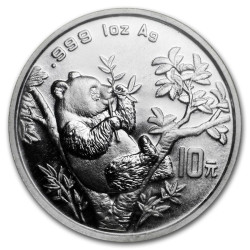 1 oz silver PANDA 1995