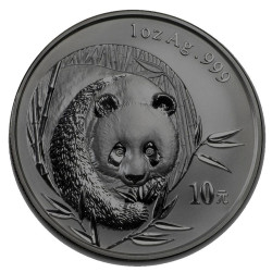 1 oz silver PANDA 2003 Y10 bu