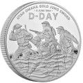 UK 2 oz silver D-DAY 80th Anniversary 2024 £5 PROOF