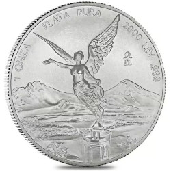 1 oz silver LIBERTAD 2000