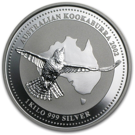 1 KILO SILVER KOOKABURRA 1996 bu $30