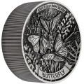 Butterfly 2025 2 Kilo Silver High Relief Antiqued Coin
