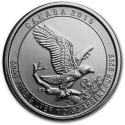 1/2 oz silver BALD EAGLE 2015