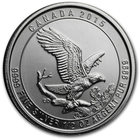 1/2 oz silver BALD EAGLE 2015