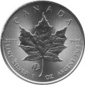 1 oz silver MAPLE LEAF 2017 privy Rooster