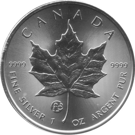 1 oz silver MAPLE LEAF 2017 privy Rooster