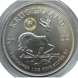 1 oz silver KRUGERRAND 2022 Privy Gracia Patricia BU 1 Rand South Africa