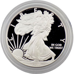 USA 1 oz silver Eagle 2010 $1 bu