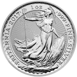 1 oz silver BRITANNIA 2017 Privy Rooster