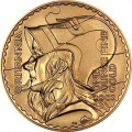 U.K. 1/2 oz gold BRITANNIA 1992 BU £50