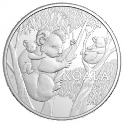 RAM 1 oz silver KOALA 2026 bu $1 