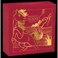 PM Lunar 3 HORSE 1 oz GOLD 2026 BU $100 Australia
