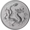 ++ CHINA 1 oz silver CHINA DRAGON 2025 10 CHY BU 1st of the series +++