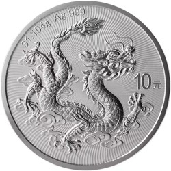 +++++ CHINA 1 oz silver CHINA DRAGON 2026 BU 10 CHY 2nd of the series +++++
