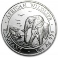 1 oz silver ELEPHANT 2010