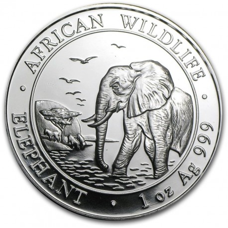 1 oz silver ELEPHANT 2010
