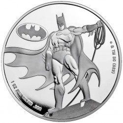 DC Comics 1 oz silver SUPERMAN 2023 $5 bu Samoa in TEP