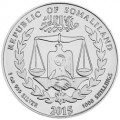 1oz silver SOMALILAND HORSE 2014 SHILLINGS 1000 bu