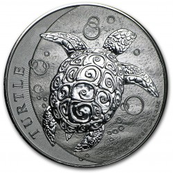 1 oz silver Fiji Taku 2018 NIUE TURTLE