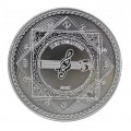 Tokelau 1 oz silver VIVAT HUMANITAS 2021 $5 BU Music