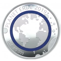 30 GR silver PANDA 2017 gilded