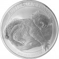 PM 1 KILO SILVER KOALA $30 Australia bu