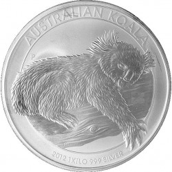 PM 1 KILO SILVER KOALA $30 Australia bu