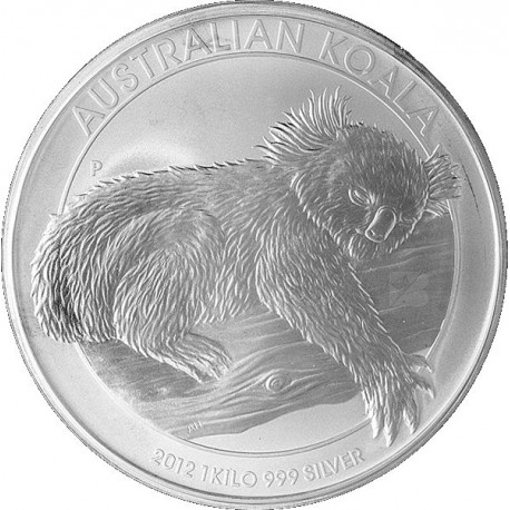 PM 1 KILO SILVER KOALA $30 Australia bu