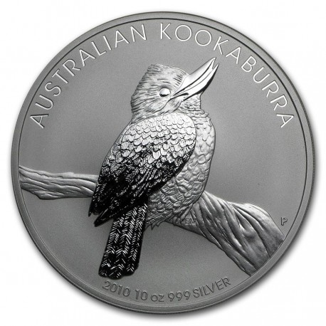 10 oz SILVER KOOKABURRA 2010 $10