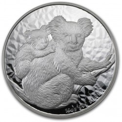 PM 10 oz silver KOALA 2014 $10 bu