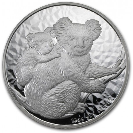 PM 10 oz silver KOALA 2014 $10 bu