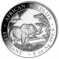 5 oz silver ELEPHANT 2019