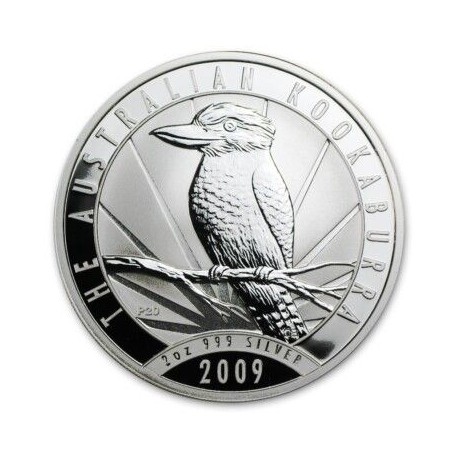 PM 2 oz silver KOOKABURRA 2003 $2 Proof