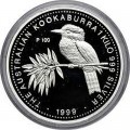 1 oz silver KOOKABURRA 1998 $1 PROOF in capsule