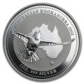 1 oz silver KOOKABURRA 2001 $1 bu