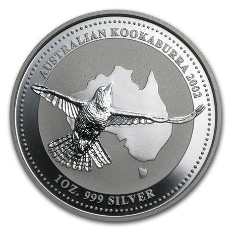 1 oz silver KOOKABURRA 2001 $1 bu