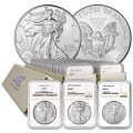 USA 1 oz silver U.S. Silver EAGLE 2025 $1 BU 