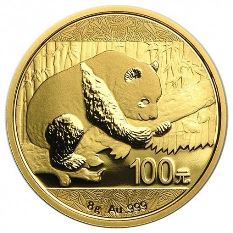 Or Gold CHINA PANDA 8 GR 2016 