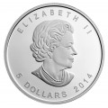 1 oz silver MAPLE LEAF 5 Blessings 2016