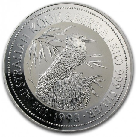 1 KILO SILVER KOOKABURRA 1993