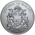 1 oz silver MALAWI 2010 SPRINGBOK 50 KWACHA