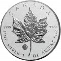 1 oz silver Maple Leaf 2011 Privy F bu $5