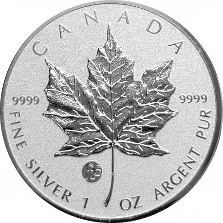 1 oz silver Maple Leaf 2011 Privy F bu $5