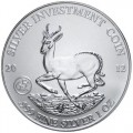 1 oz silver MALAWI 2011 SPRINGBOK 50 KWACHA in capsule